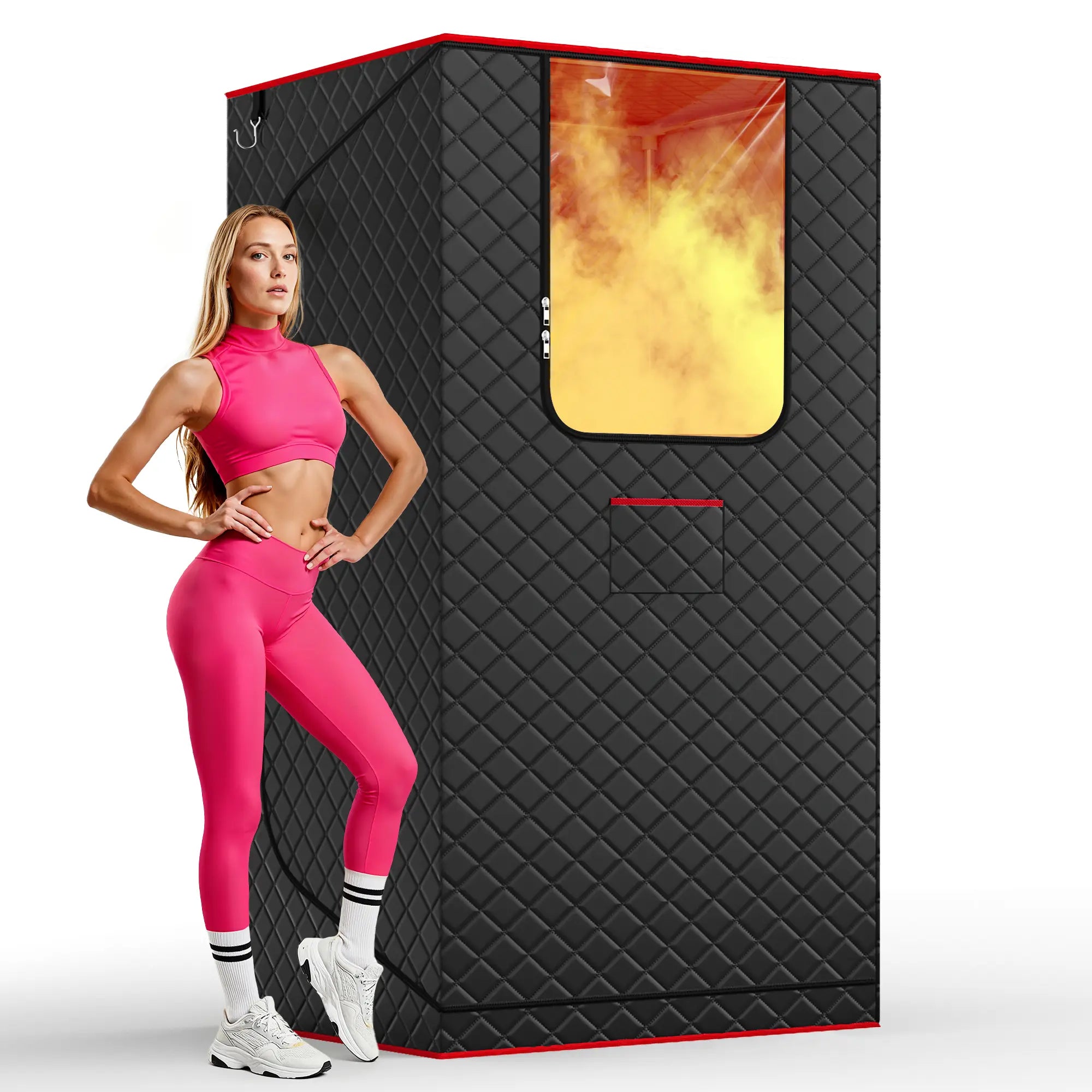 Portable Dry Sauna SPA Full Body Sauna Box for Home 3.0L 1200W Steamer