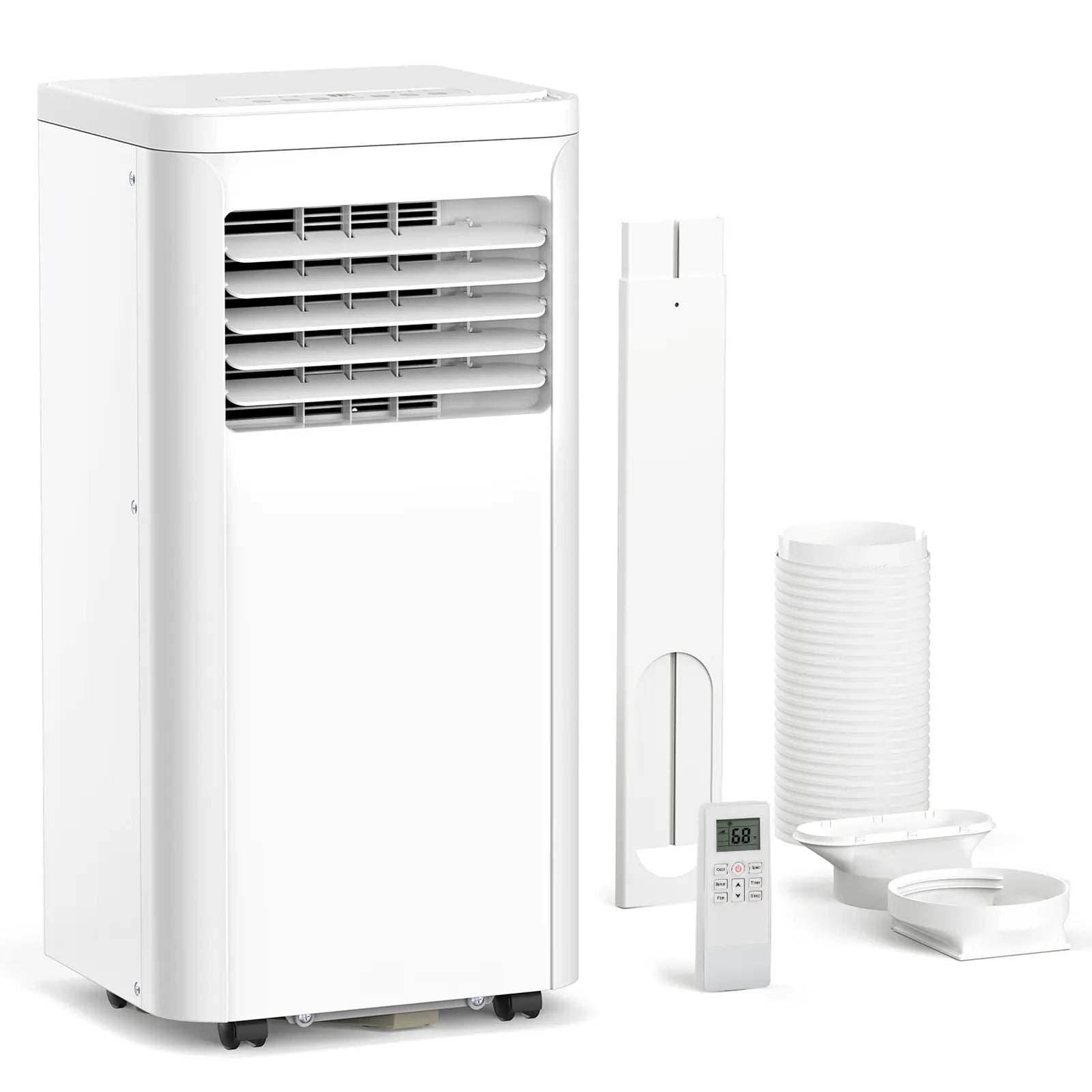 8,000/10,000 BTU Portable Air Conditioners Cool Up to 350/450 Sq.Ft